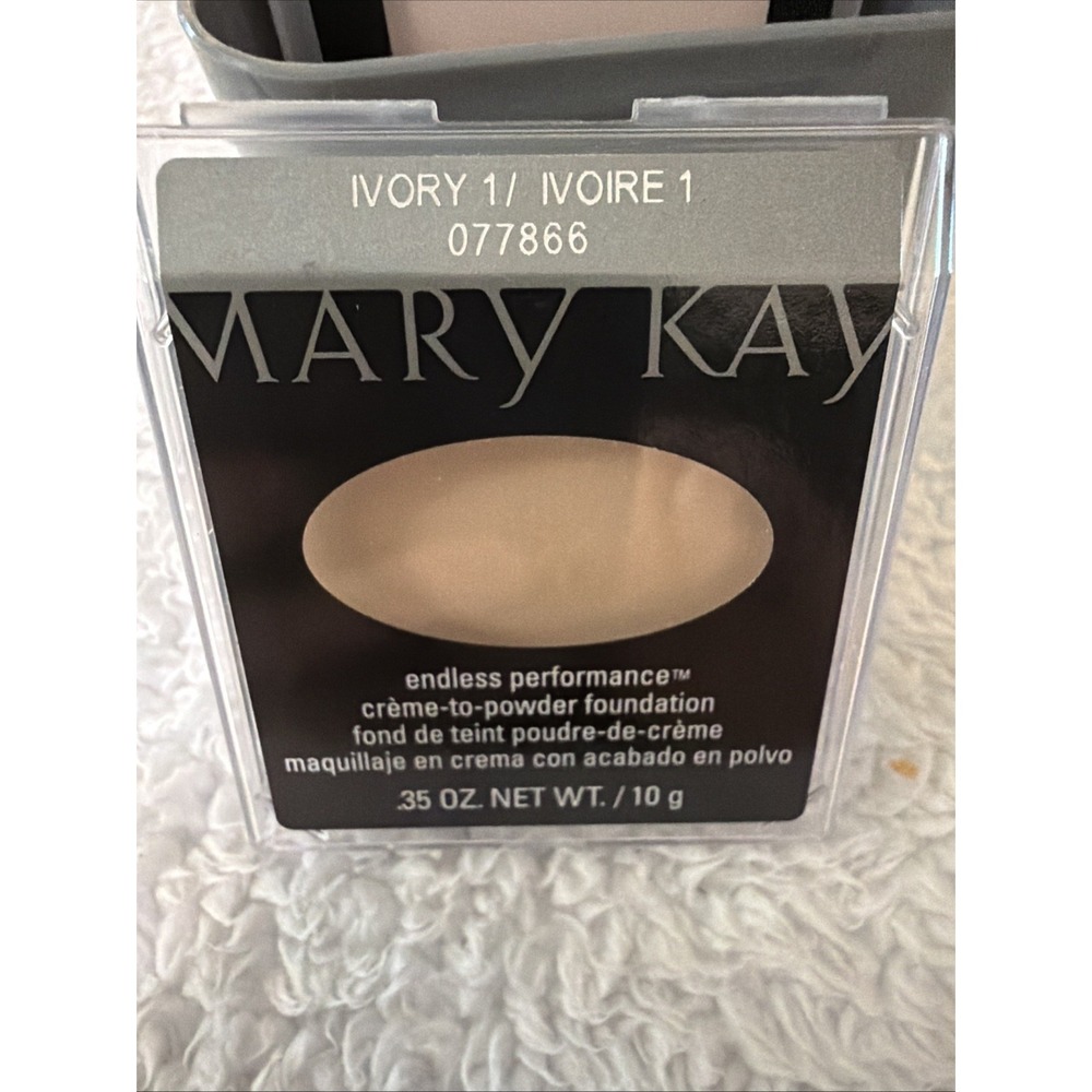Mary Kay Endless Performance Creme to Powder Foundation IVORY 1 NEW 077866